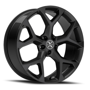 XCESS X05 5 FLAKE 24X9 15MM 5X115 ALL GLOSS BLACK | X0549051515GB