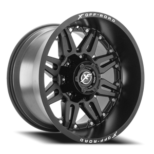 XF OFF-ROAD XF-204 18X9 -12 6X135/6X139.7 MATTE BLACK