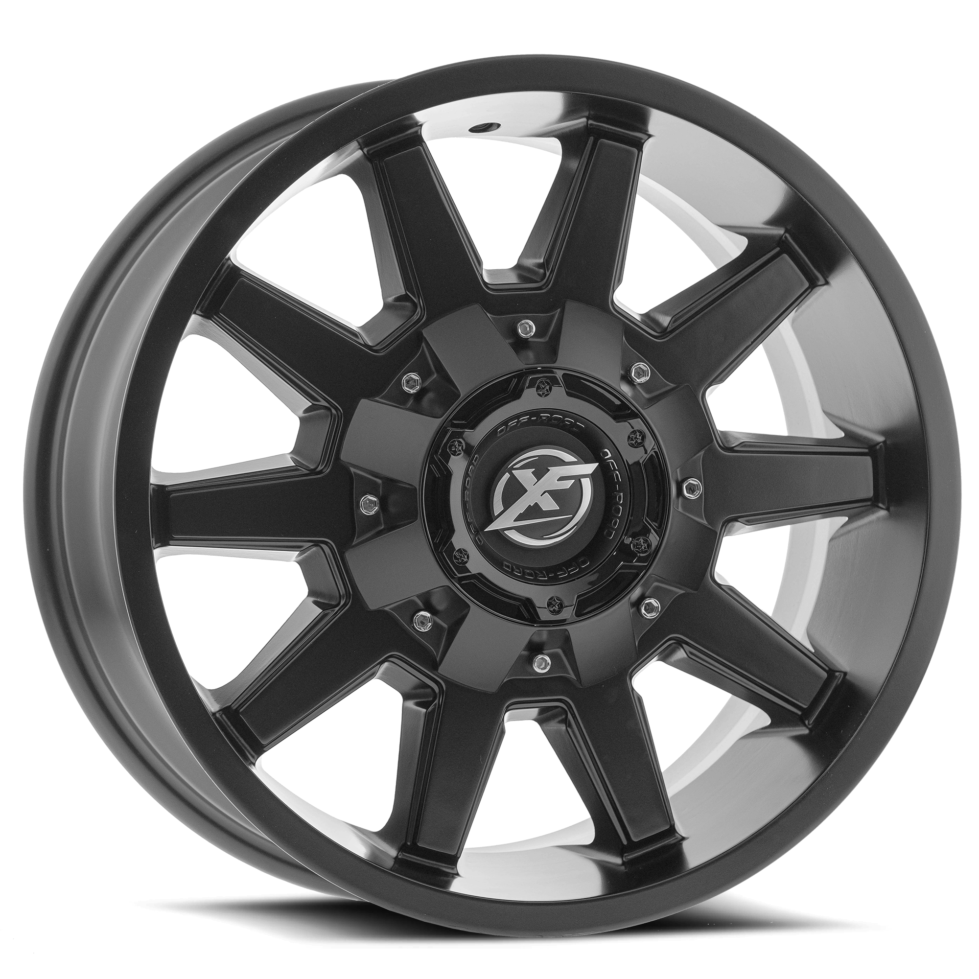 XF OFF-ROAD XF-219 17X9 0 5X127/5X139.7 MATTE BLACK