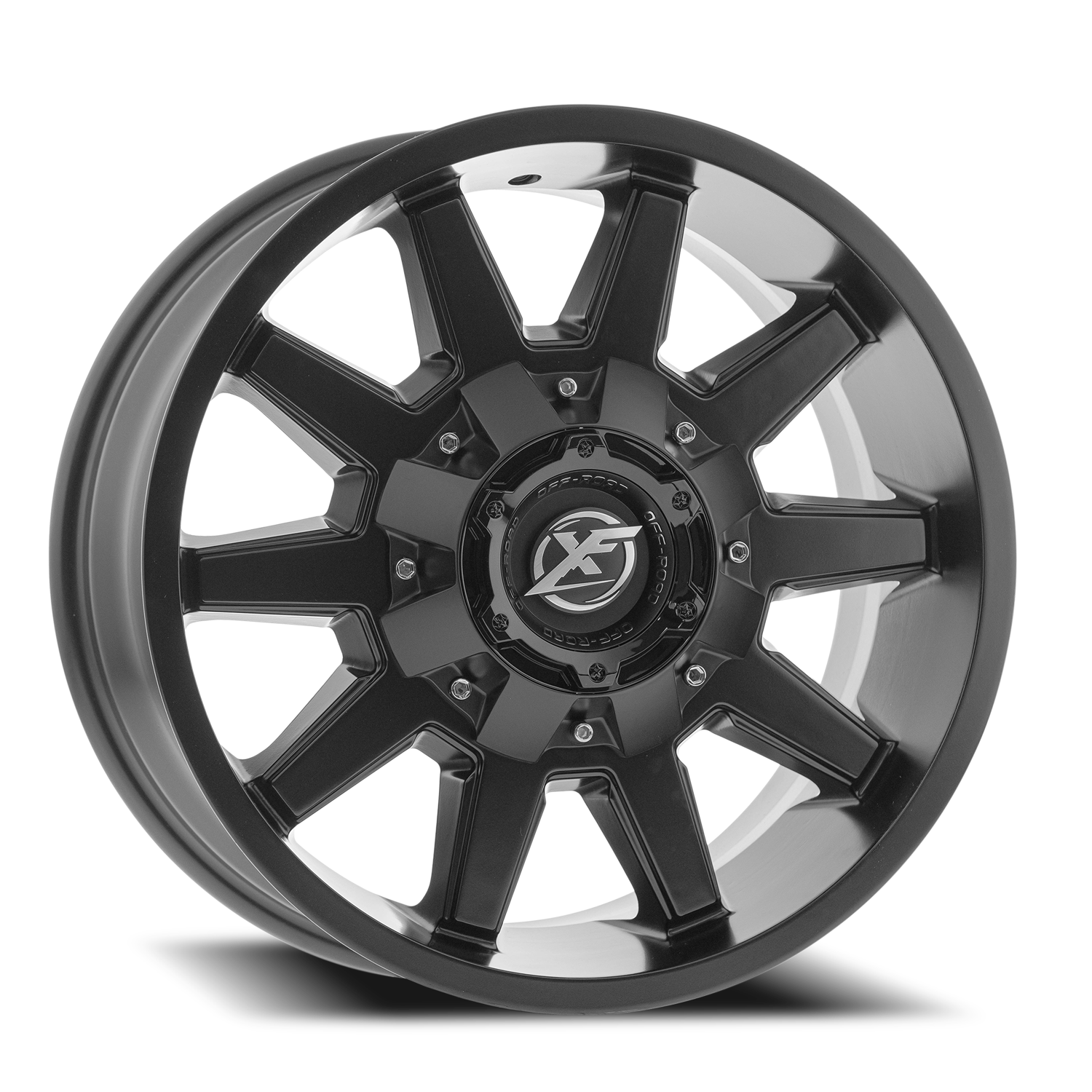 XF OFF-ROAD XF-219 17X9 12 6X135/6X139.7 MATTE BLACK