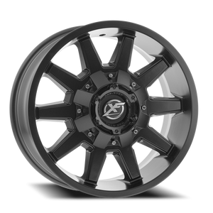 XF OFF-ROAD XF-219 17X9 12 6X135/6X139.7 MATTE BLACK