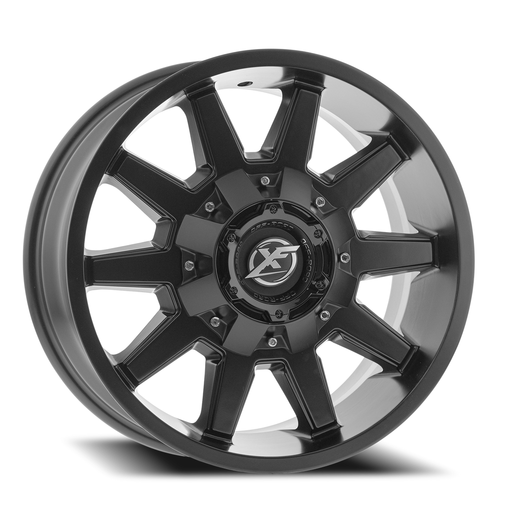 XF OFF-ROAD XF-219 17X9 12 6X135/6X139.7 MATTE BLACK