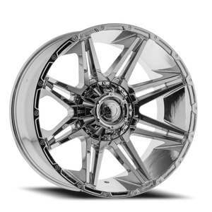 XF OFF-ROAD XF-220 22X12 -44 5X127/5X139.7 CHROME