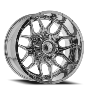 XF OFF-ROAD XF-222 22X12 -44 5X127/5X139.7 CHROME