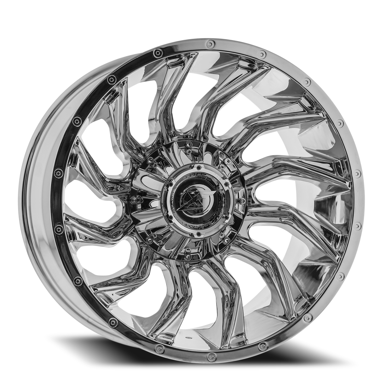 XF OFF-ROAD XF-224 26X14 -76 5X127/5X139.7 CHROME