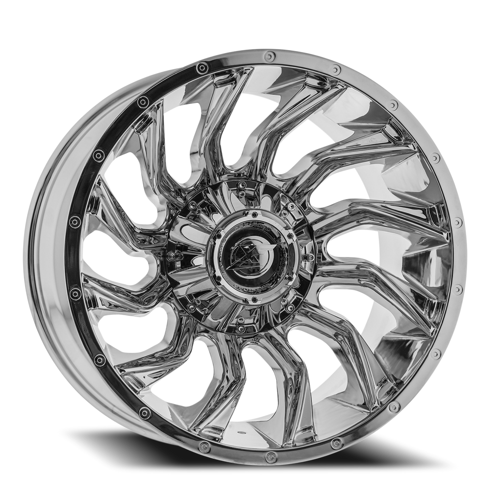 XF OFF-ROAD XF-224 20X10 -12 5X127/5X139.7 CHROME