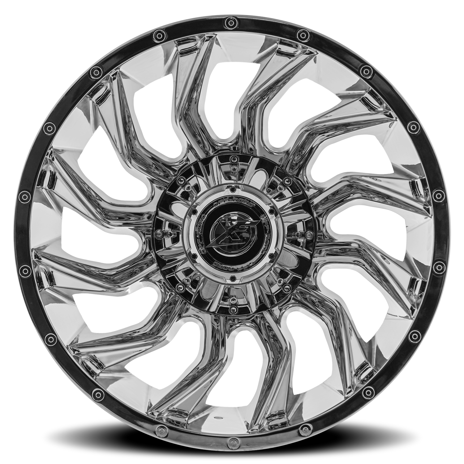 XF OFF-ROAD XF-224 20X10 -12 5X127/5X139.7 CHROME