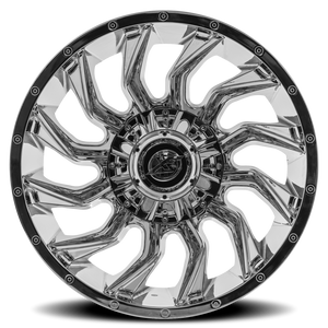 XF OFF-ROAD XF-224 20X10 -12 5X127/5X139.7 CHROME