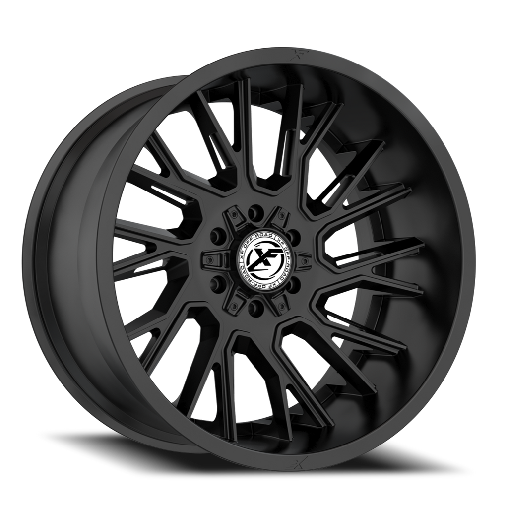 XF OFF-ROAD XF-230 20X9 12 6X135/6X139.7 SATIN BLACK