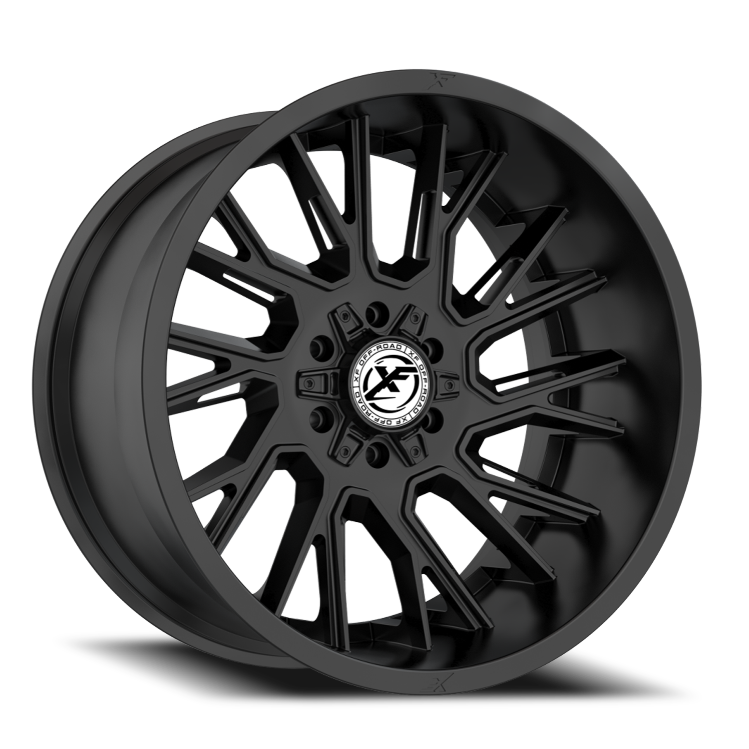 XF OFF-ROAD XF-230 20X9 12 6X135/6X139.7 SATIN BLACK