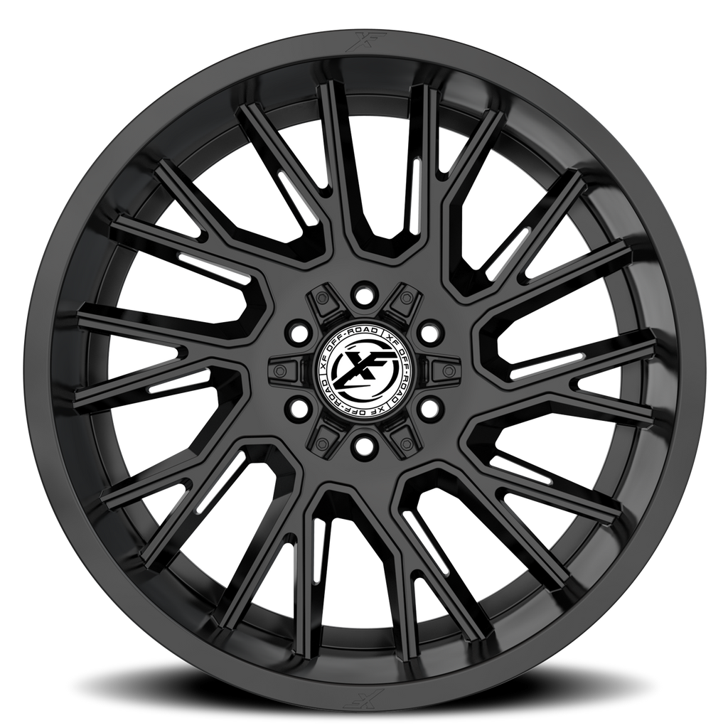 XF OFF-ROAD XF-230 20X9 0 8X165.1/8X170 SATIN BLACK