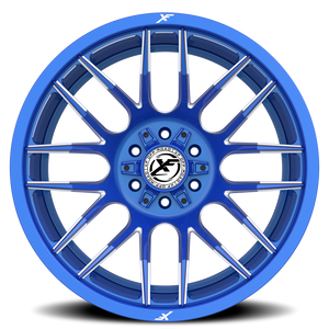 XF OFF-ROAD XF-232 26X14 -76 5X127/5X139.7 ANODIZED BLUE & MILLED