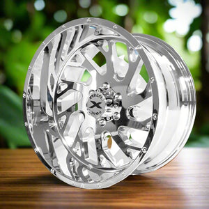 4 New 20x10 Xtreme Force XF-8 -19 Chrome 5x127 (5x5) JEEP Wrangler - JEEP Gladiator