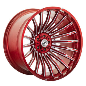 XF OFF-ROAD XF-231 24X12 -44 BLANK 8X ANODIZED RED & MILLED