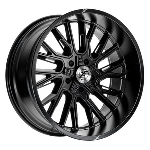 XF OFF-ROAD XF-230 22X10 -18 8X165.1/8X170 SATIN BLACK