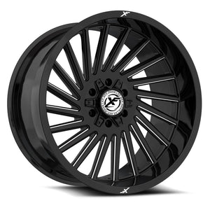 XF OFF-ROAD XF-239 20X10 -12 8X165.1/8X180 GLOSS BLACK & MILLED