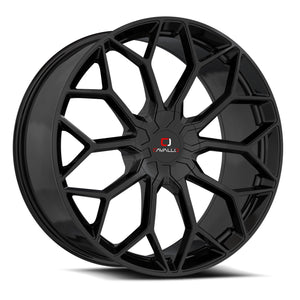 CAVALLO CLV-44 18X8 35 5X100/5X114.3 GLOSS BLACK