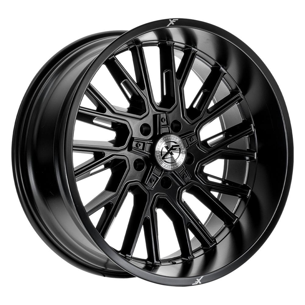 XF OFF-ROAD XF-230 22X10 -18 8X165.1/8X180 SATIN BLACK