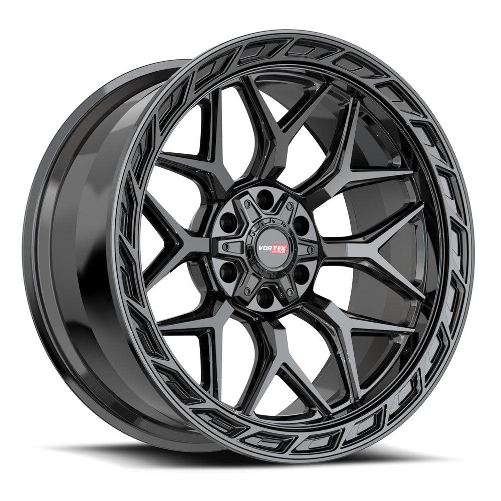 VORTEK VRP-504 20X10 -18 6X135/6X139.7 GLOSS BLACK