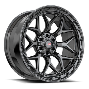 VORTEK VRP-504 20X10 -18 6X135/6X139.7 GLOSS BLACK