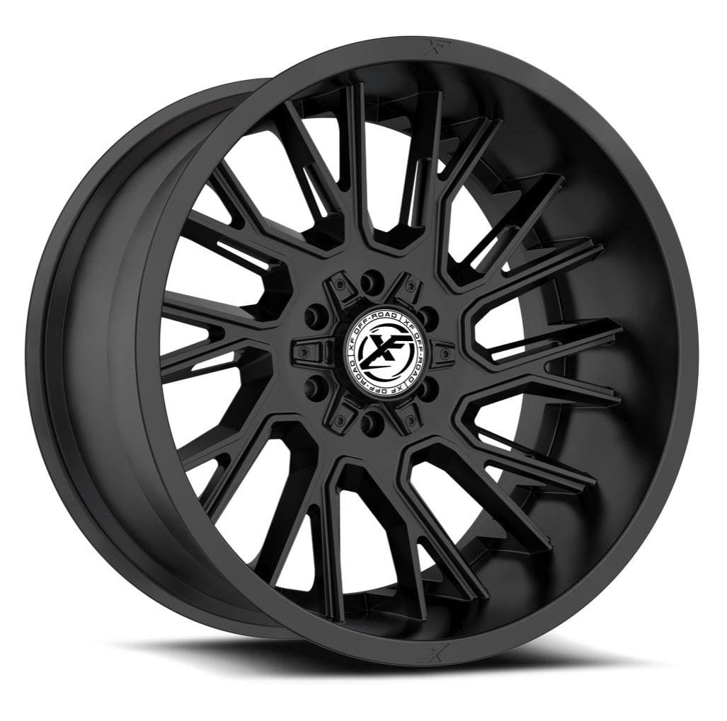 XF OFF-ROAD XF-230 20X10 -12 6X135/6X139.7 SATIN BLACK