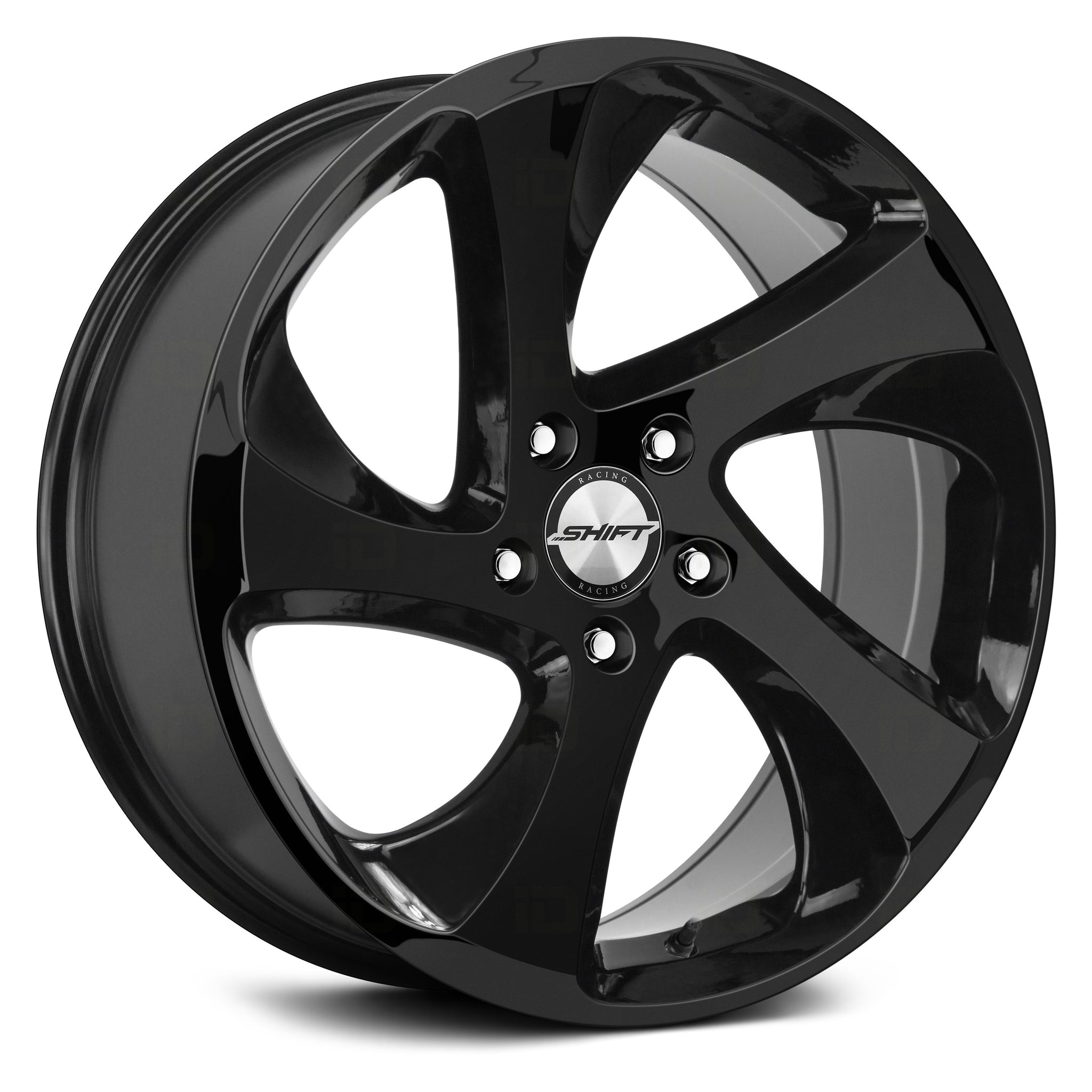 SHIFT H22 STRUT 17X8 35MM 5X114.3 ALL GLOSS BLACK | H22751435GB