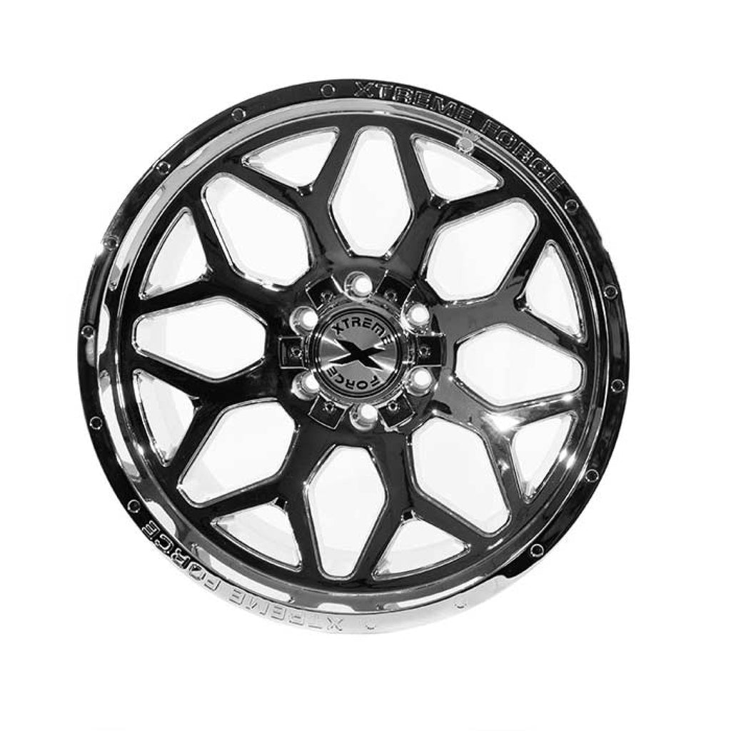 Xtreme Force XF-12 20x10 -25 5x127 (5x5)/5x139.7 (5x5.5) Chrome