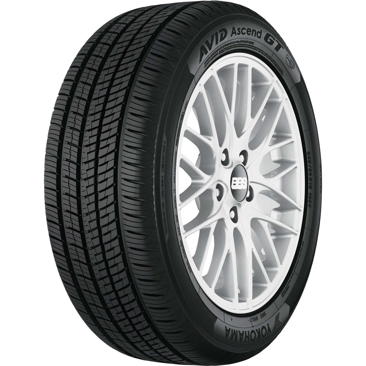 YOKOHAMA AVID ASCEND GT 235/45R17 (25.4X9.3R 17) Tires