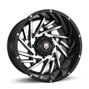 AMERICAN TRUXX WEB AT161 20x10 -24 6x135 BLACK/MACHINED