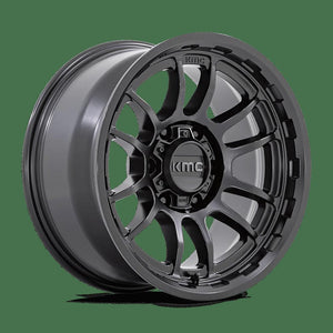 KMC KM727 WRATH 20X9 0 6X135/6X5.3 SATIN BLACK