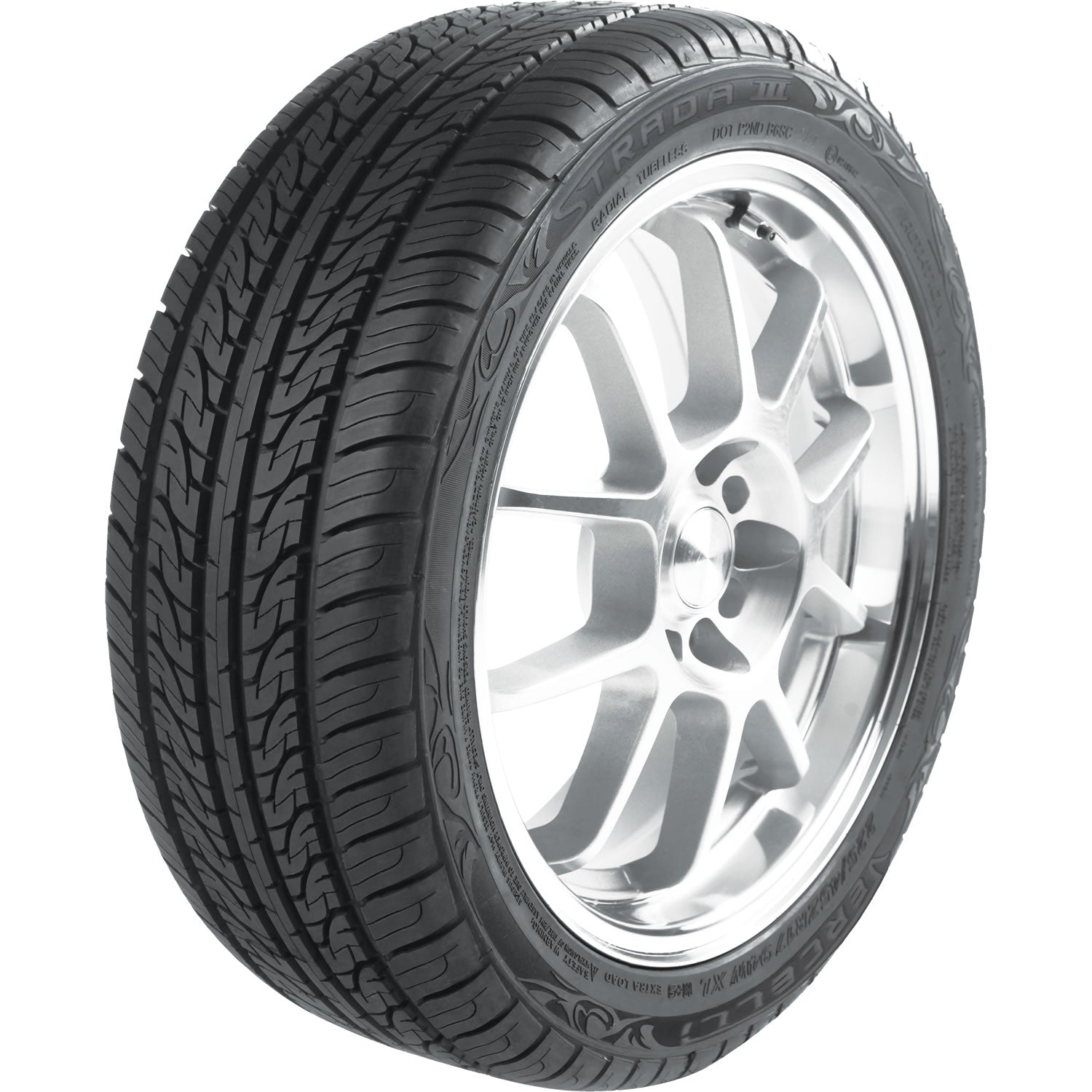 VERCELLI STRADA II 225/50ZR17 (25.9X9.2R 17) Tires