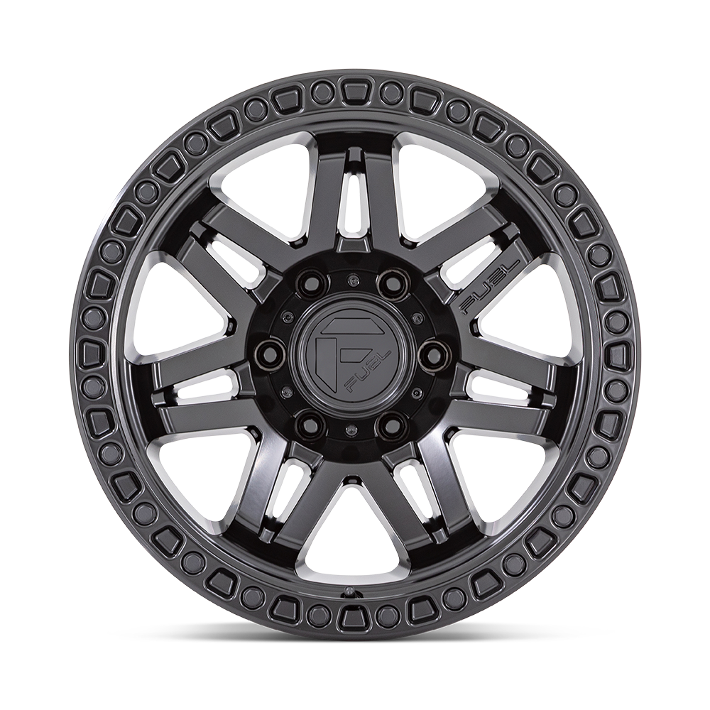 Fuel 1PC D810 SYNDICATE 17X9 1 6X135 BLACKOUT