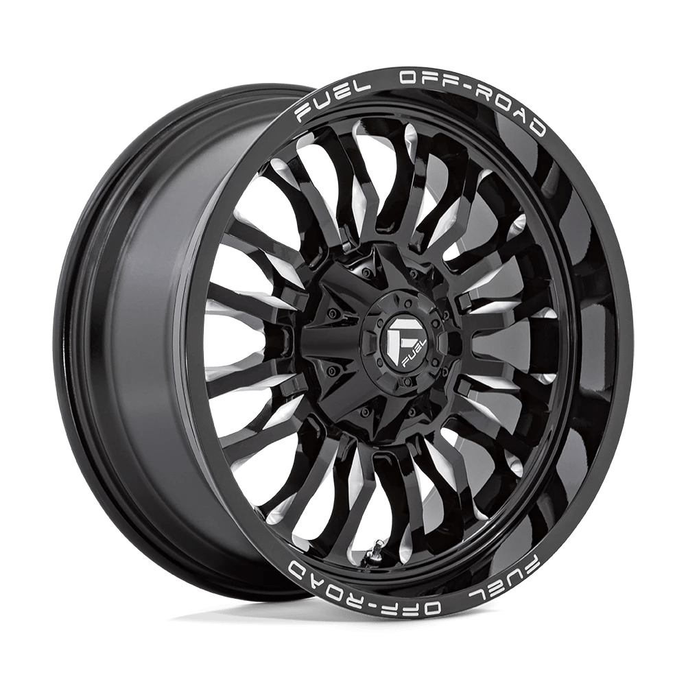 Fuel 1PC D795 ARC 20X9 1 6X135/6X5.3/6X139.7/6X5.5 Gloss Black Milled