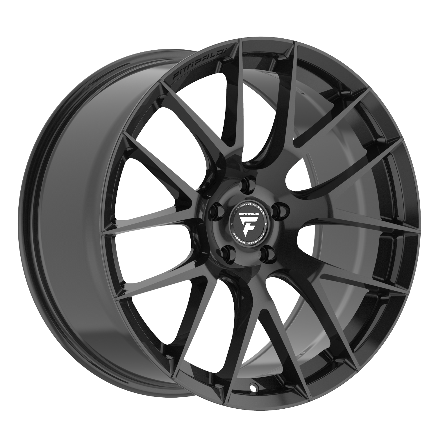 FITTIPALDI 360B 20X10 +42 5X4.50 Gloss Black