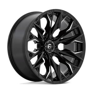 Fuel 1PC D803 FLAME 22X10 -18 6X135 GLOSS BLACK MILLED