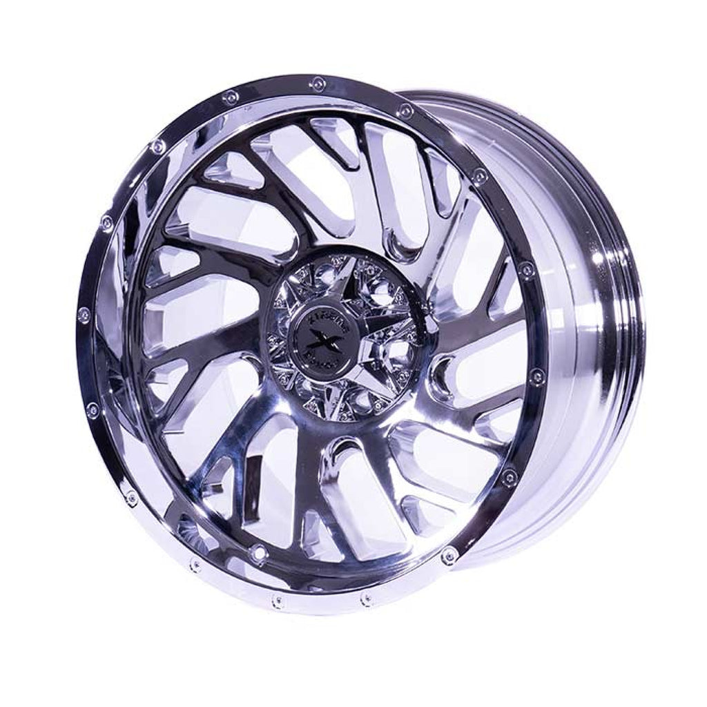 Xtreme Force XF-8 Concave 22x12 -44 6X139/135 Chrome (left)