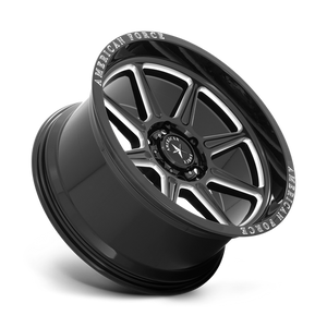 American Force Cast AC002 TRAIL 22X10 -18 6X139.7 GLOSS BLACK MILLED