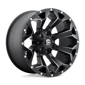 FUEL 1PC D546 ASSAULT 20X9 1 5X139.7/5X150 MATTE BLACK MILLED