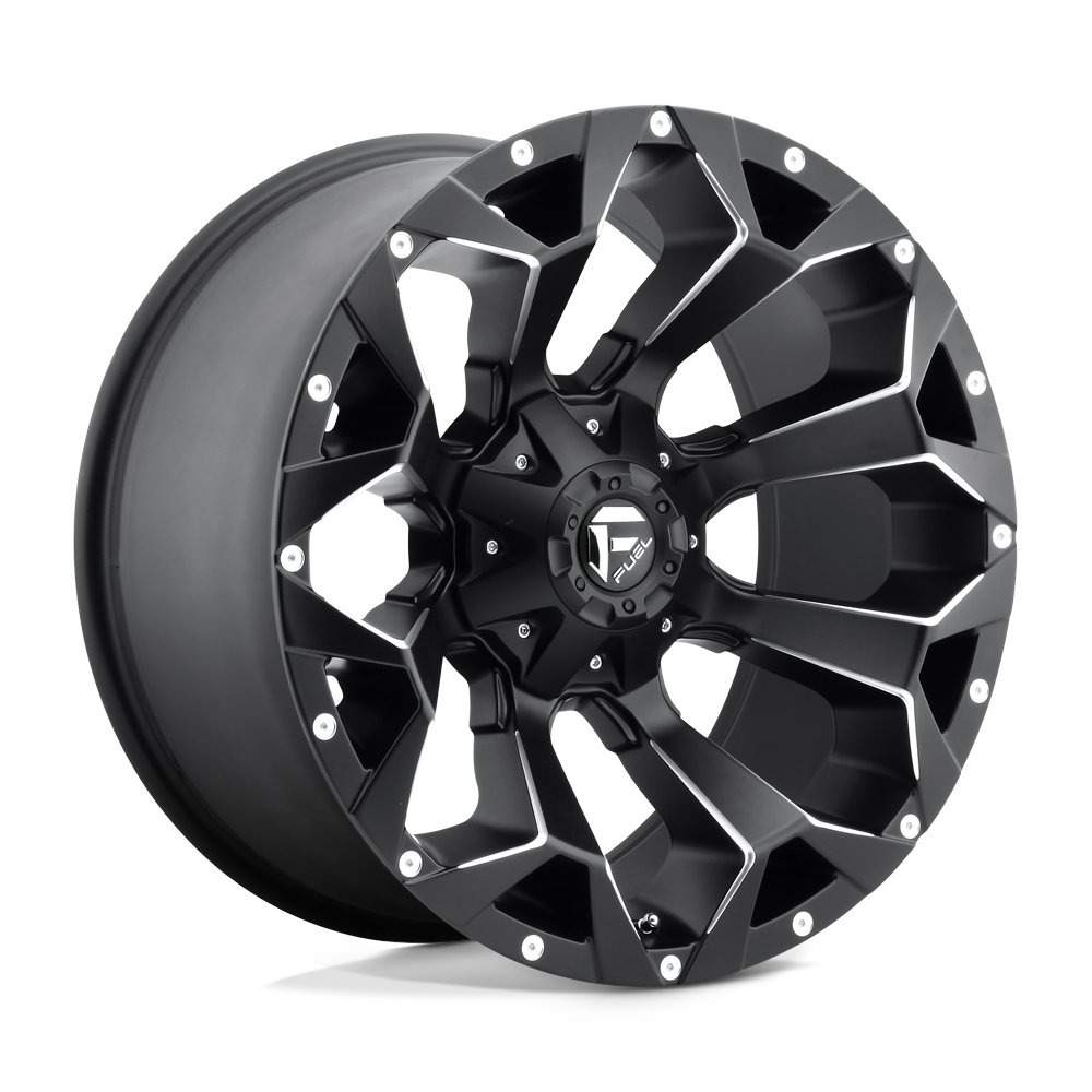 FUEL 1PC D546 ASSAULT 18X9 1 5X139.7/5X150 MATTE BLACK MILLED