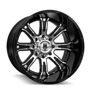 AMERICAN TRUXX BOMB AT154 20x12 -44 6x135 BLACK/MACHINED