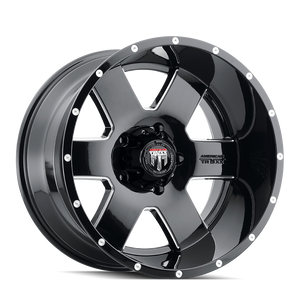 AMERICAN TRUXX ARMOR AT155 20x12 -44 6x135 BLACK/MILLED