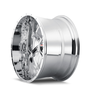 AMERICAN TRUXX VORTEX AT162 24x14 -76 6x135 CHROME