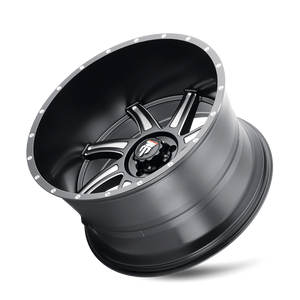 AMERICAN TRUXX VORTEX AT162 22x12 -44 6x135 BLACK/MILLED