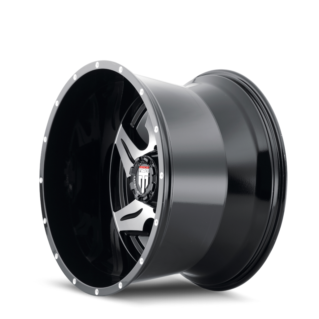 AMERICAN TRUXX NINJA AT163 20x12 -44 6x135 BLACK/MACHINED