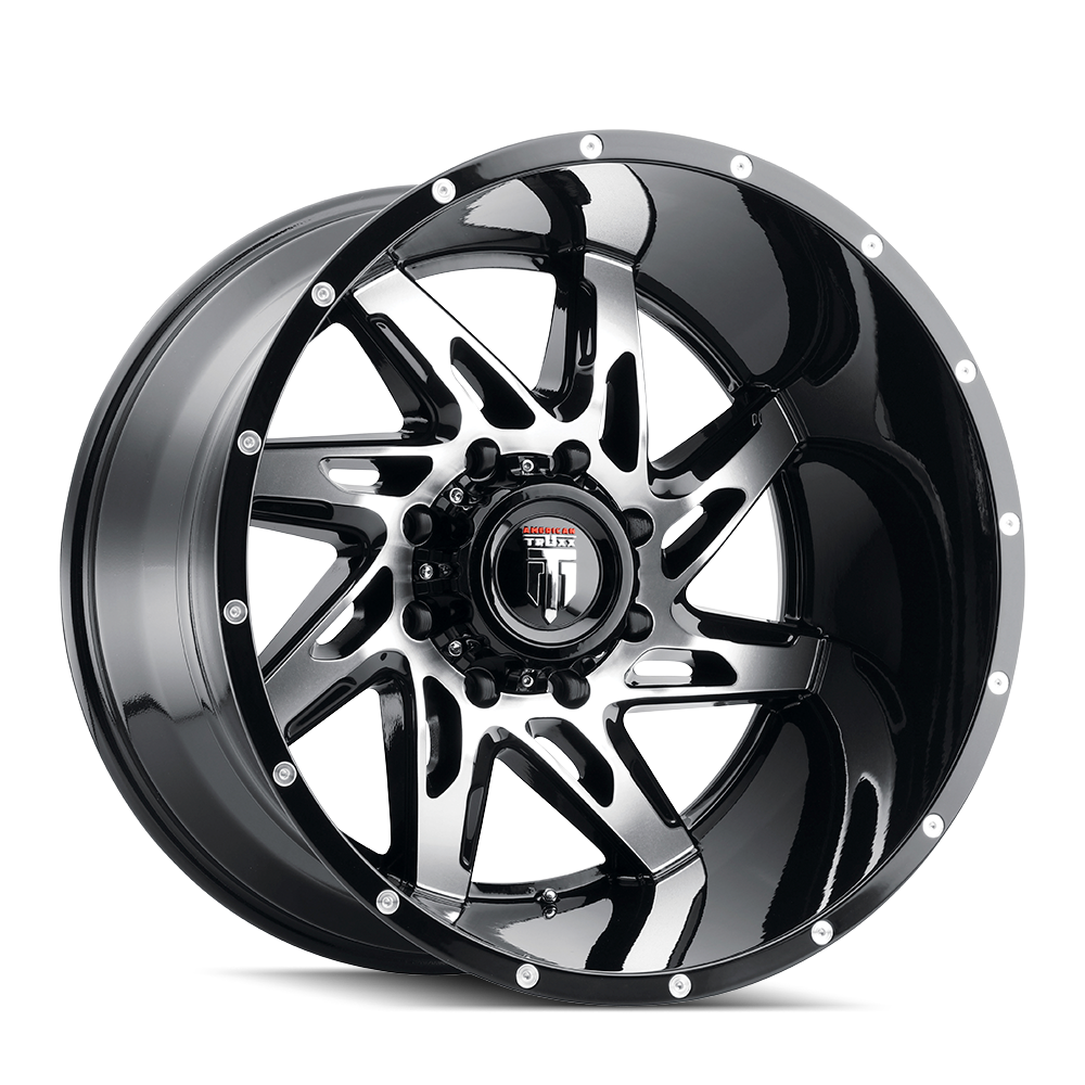 AMERICAN TRUXX SPYDER AT183 20x10 -24 6x135 BLACK/MACHINED