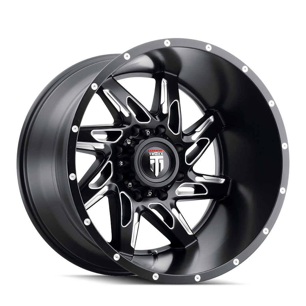 AMERICAN TRUXX SPYDER AT183 20x10 -24 6x135 BLACK/MILLED