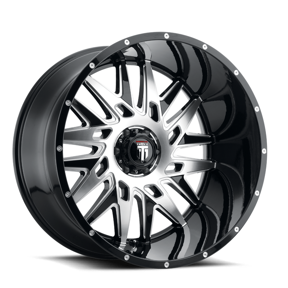 AMERICAN TRUXX DNA AT184 20x9 0 6x135 BLACK/MACHINED