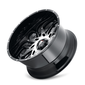 AMERICAN TRUXX DNA AT184 20x9 0 6x135 BLACK/MACHINED