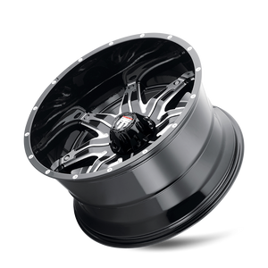 AMERICAN TRUXX LONESTAR AT185 22x12 -44 6x135 BLACK/MACHINED