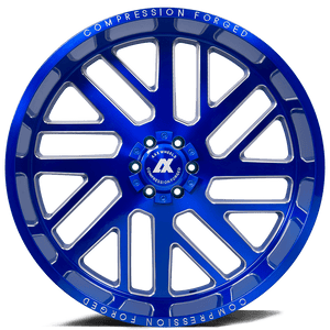 AXE Compression Forged Off-Road AX2.7 24x14 -76 6x135/6x139.7 (6x5.5) Candy Blue